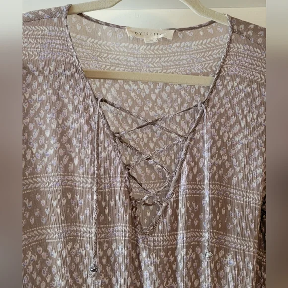 LOVESTITCH boho mini dress - Picture 2 of 6